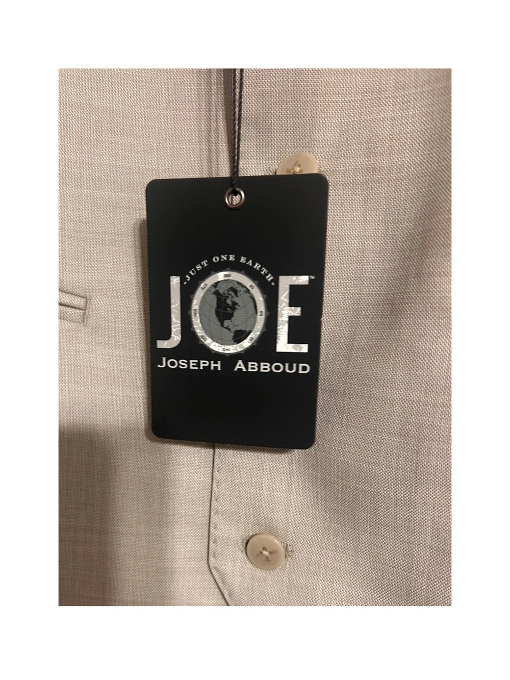 JOE Joseph Abboud Men’s XL Slim Fit Stretch Wool Suit Vest NWT Gray